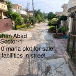 10 Marla Level Plot Gulshan Abad Sector-1 .