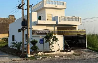5 Marla Single Story With basement  Corner House 🏠   For Sale
